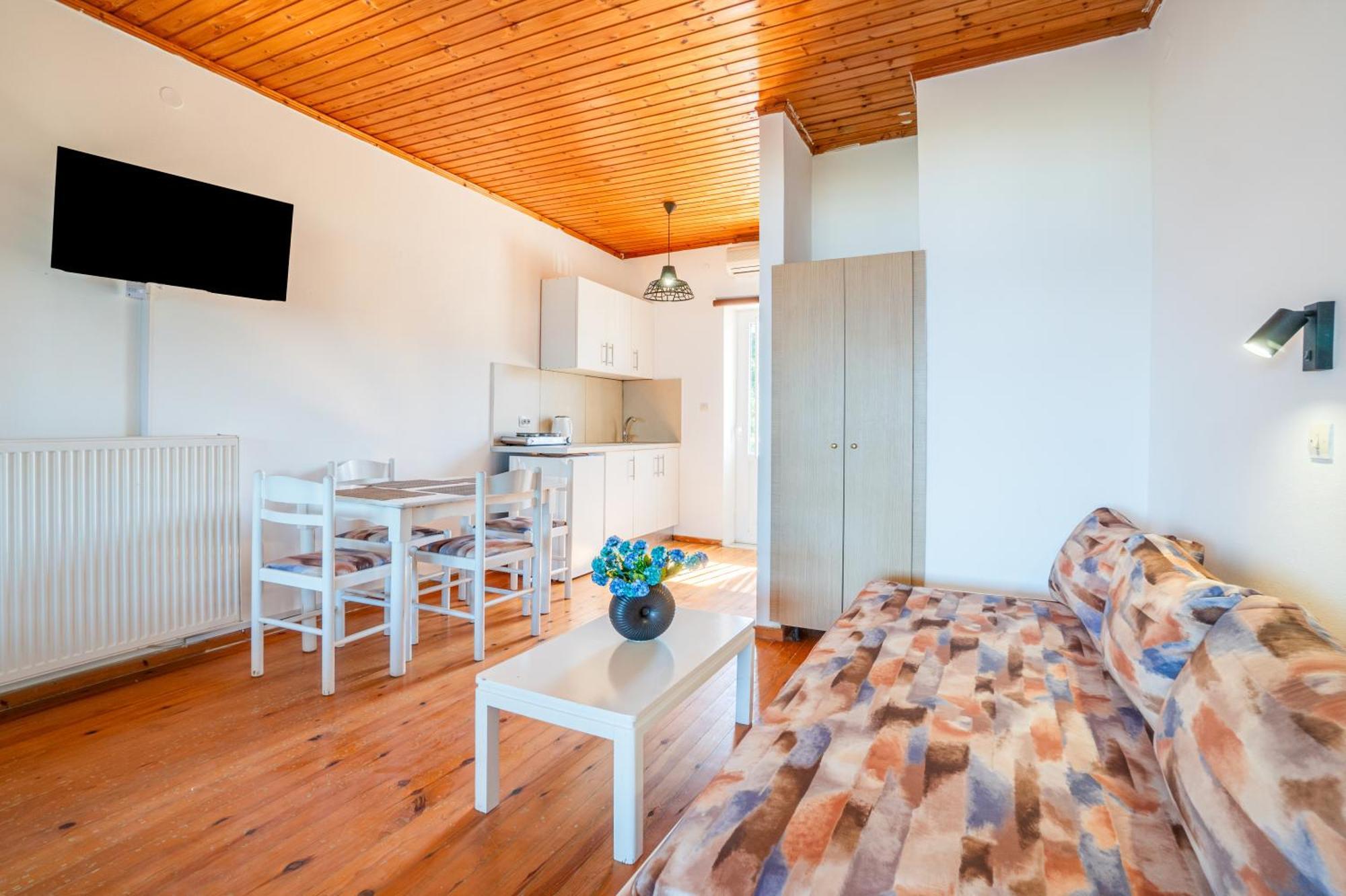Sandy Beach Houses - Sea View กาวอส ภายนอก รูปภาพ