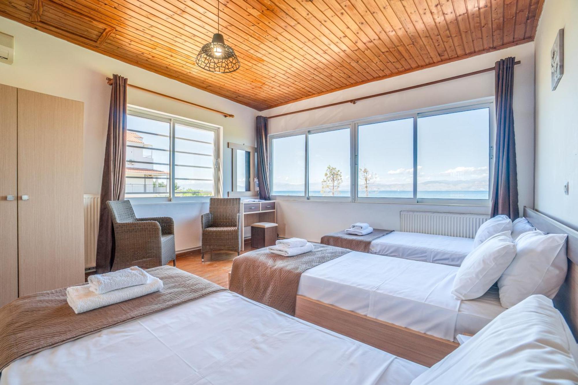 Sandy Beach Houses - Sea View กาวอส ห้อง รูปภาพ