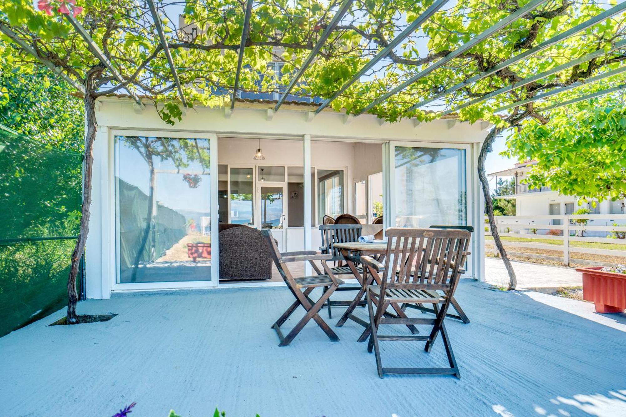 Sandy Beach Houses - Sea View กาวอส ภายนอก รูปภาพ